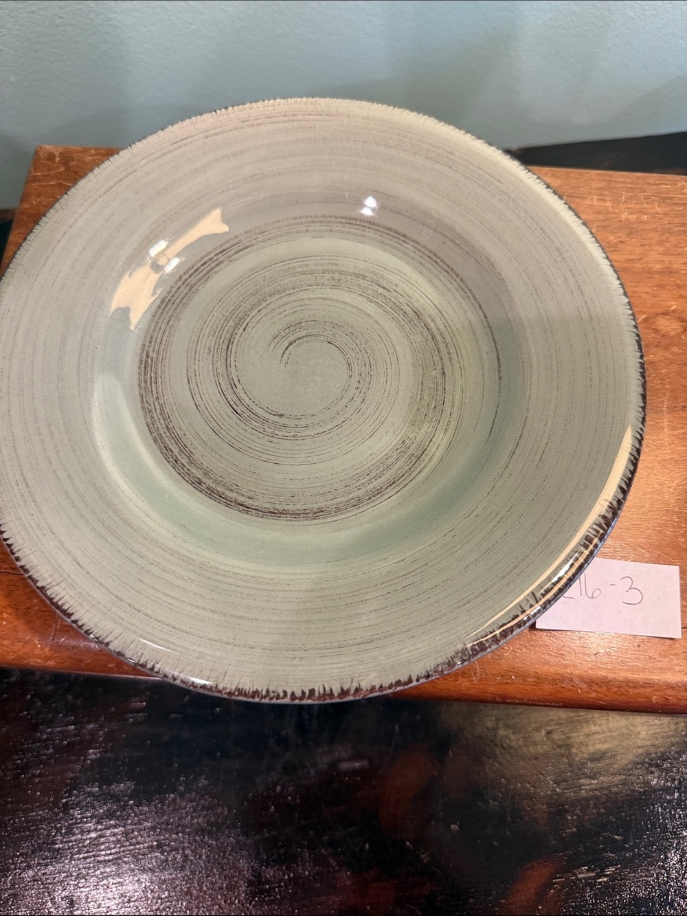 Great condition Sonoma Slate Blue Collection by TAG Ltd, Salad Plate